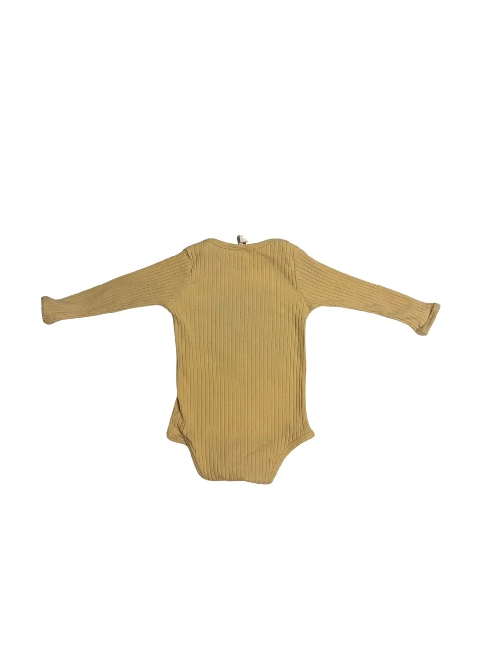 kate quinn - lap neck bodysuit | marzipan | organic cotton wide rib 18-24M